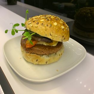 Moroccan Veggie Burger